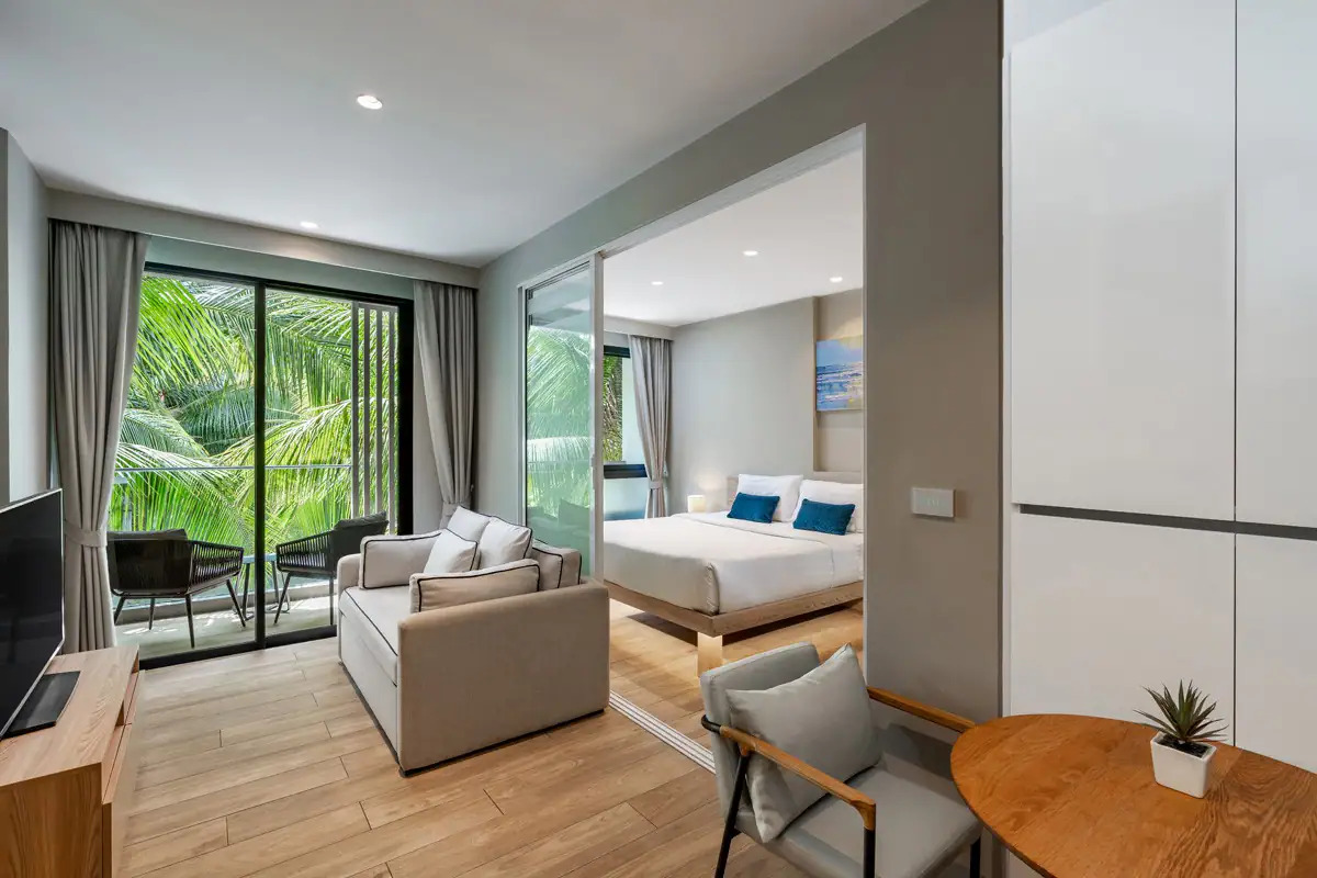 Cozy 1 BR Residence | Kitchen GYM - Bangtao Beach