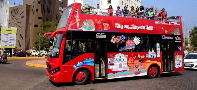 Ho Ho Bus Trip Goa Noth ,South & Cruise, Goa, India